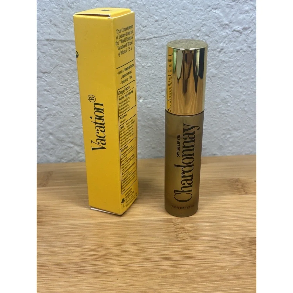 Vacation Chardonnay Sunscreen Lip Oil 0.2 oz. SPF 30 Exp. 3/28